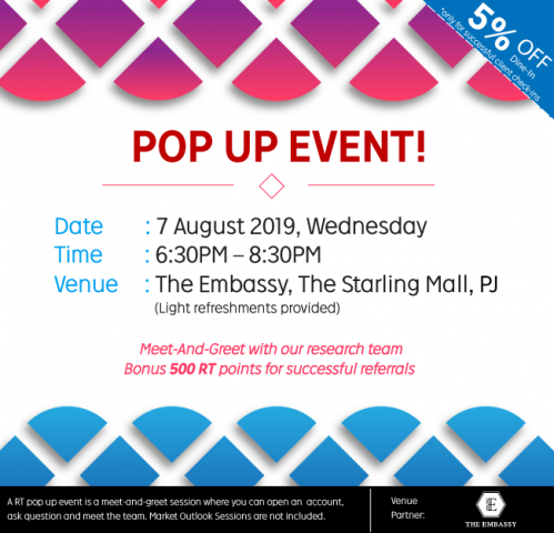 We are back with another Pop Up Event @ The Embassy, The Starling Mall,  PJ!