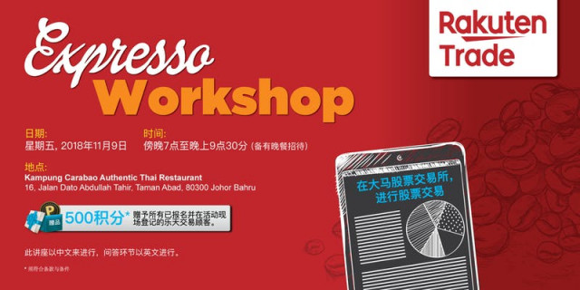 Expresso Workshop @Johor Bahru